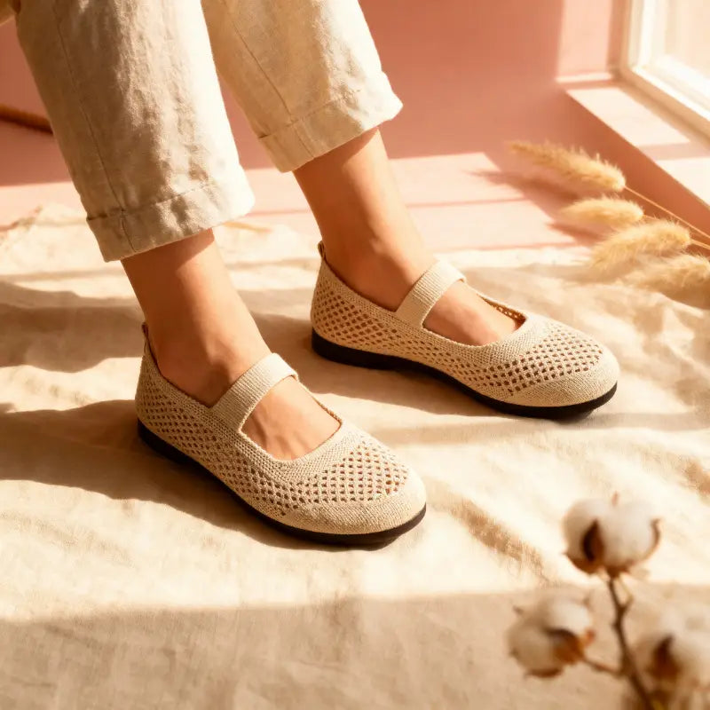 Sandália Feminina Respirável - Aurora Confort (Promoção de Lançamento)