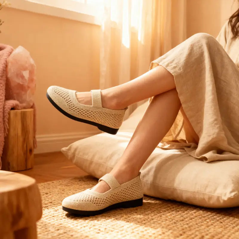 Sandália Feminina Respirável - Aurora Confort (Promoção de Lançamento)